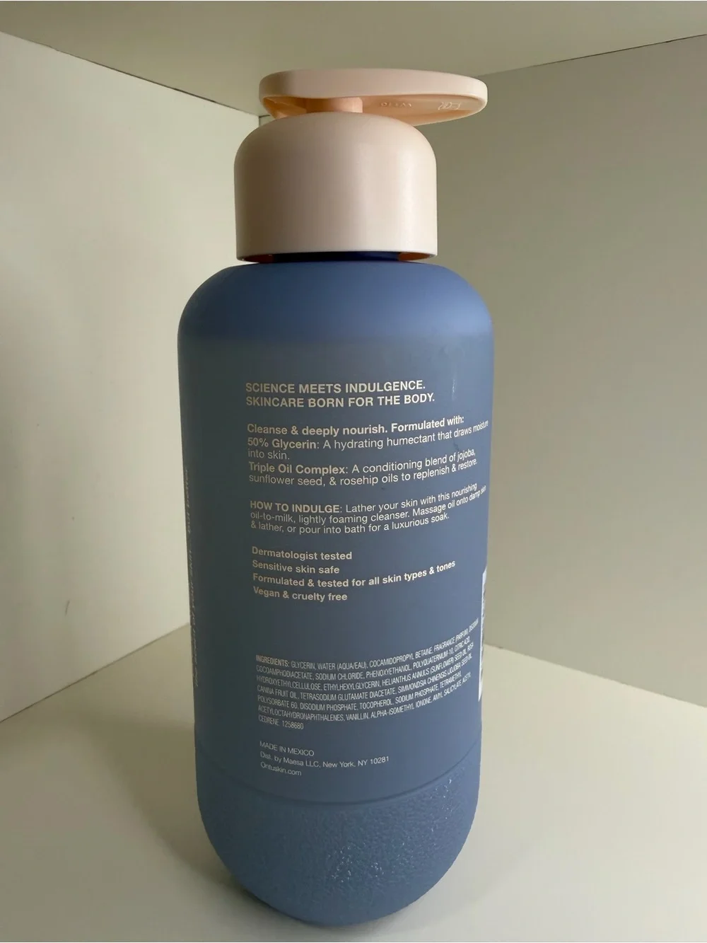 Antu Your Body Cleansing Oil Body Wash - Blue